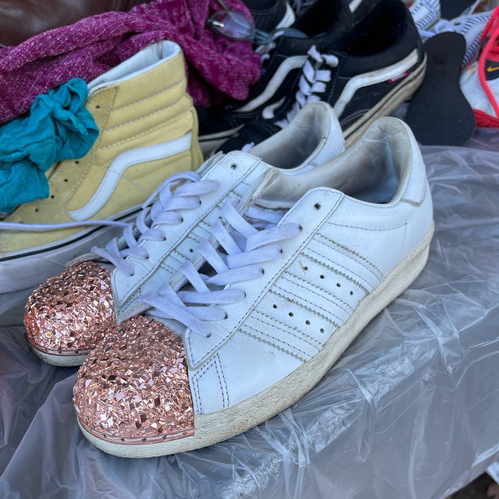 Adidas Metallic Metal Toecap